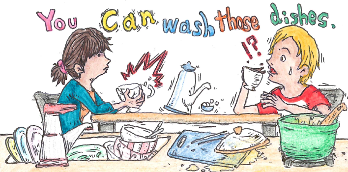 014.You can wash the dishes にイラっときた理由