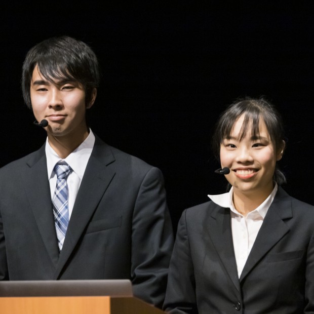 東海大学、北海道大学 内山 昴さん・山下 藍子さん