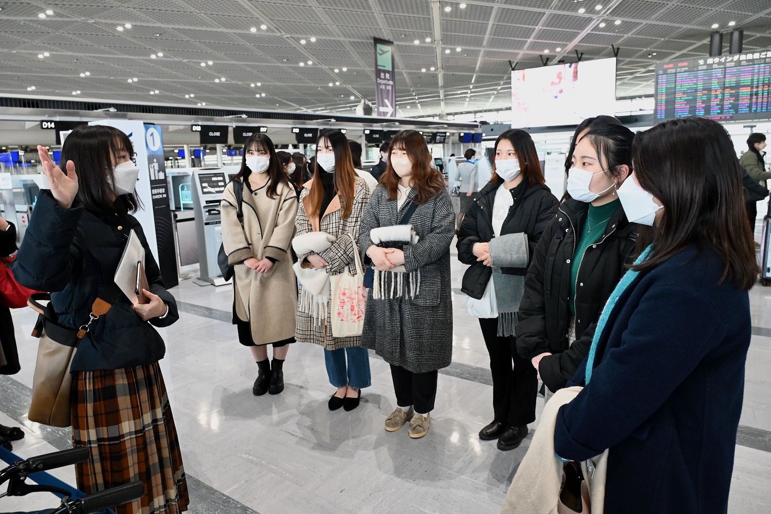 国際エアライン科　成田空港見学会を実施しました