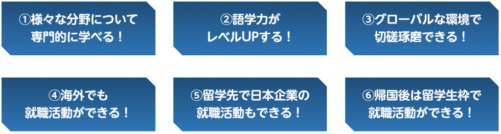 海外 大学進学 メリット