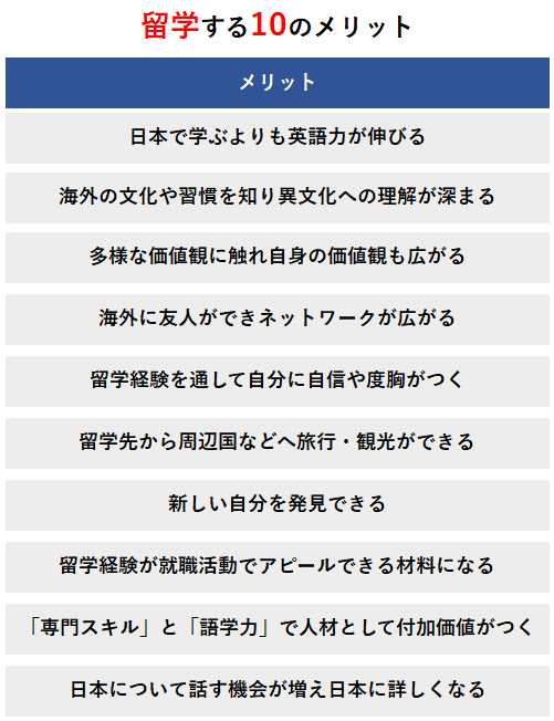 留学のメリット10選 デメリットを解消し最高の留学を体験するコツ