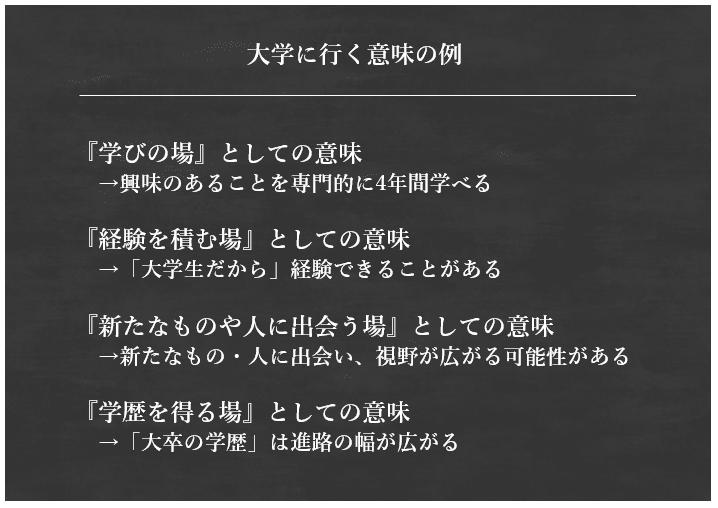 大学に行く理由って何 大学進学の意味と行かない場合の機会損失