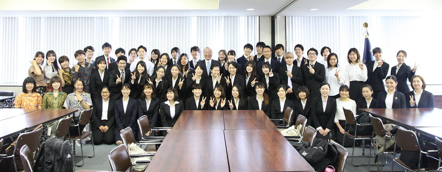 神田外語大学 交換留学 壮行会